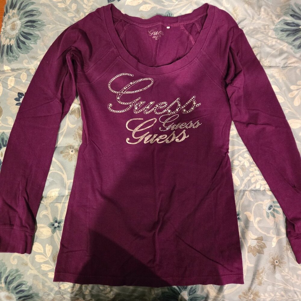 Guess bling shirt